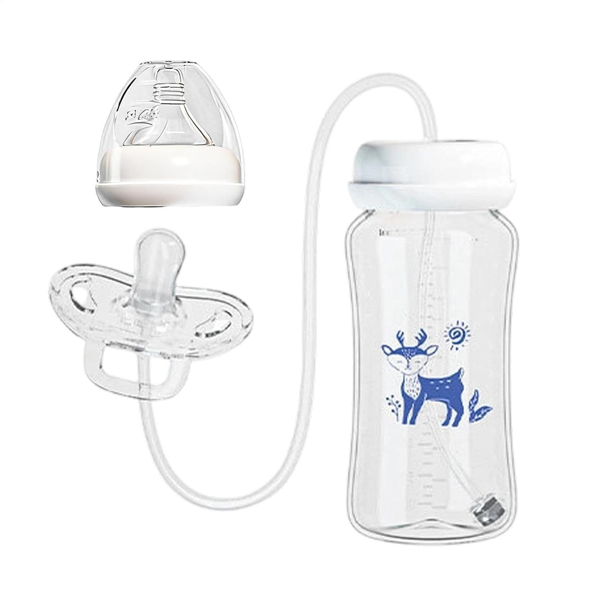 Hands Free Baby Feeding Bottle