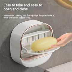 Wall Mounted Soap Box ( High Quality Imported )