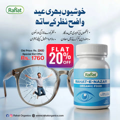 RAHAT E NAZAR - Natural Support for Your Eyes